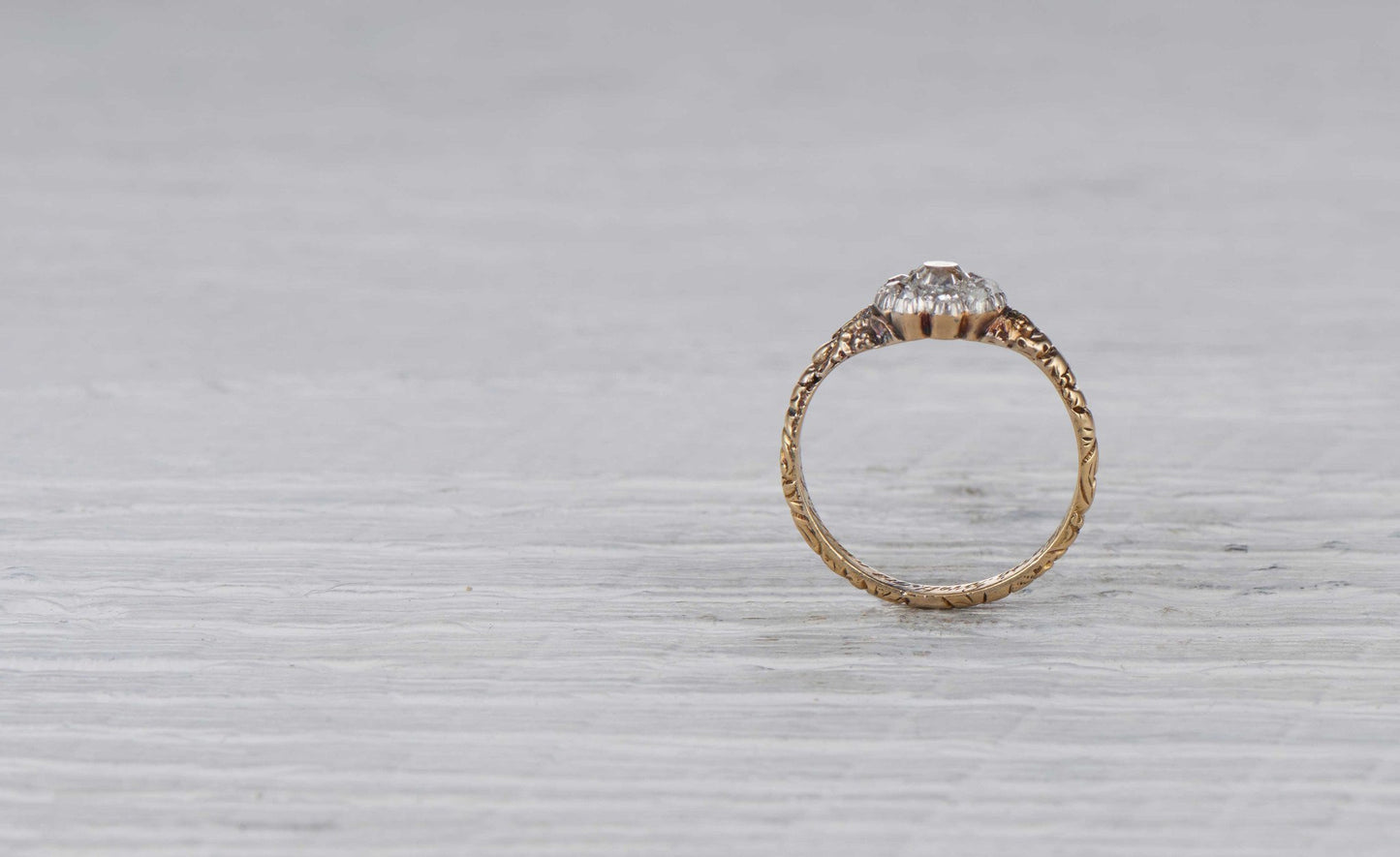 .30 Carat Victorian Diamond Cluster Ring