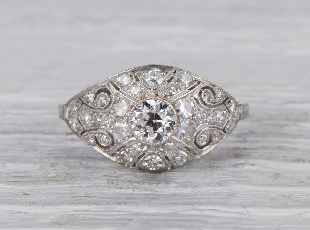 .30 Carat Edwardian Diamond Engagement Ring