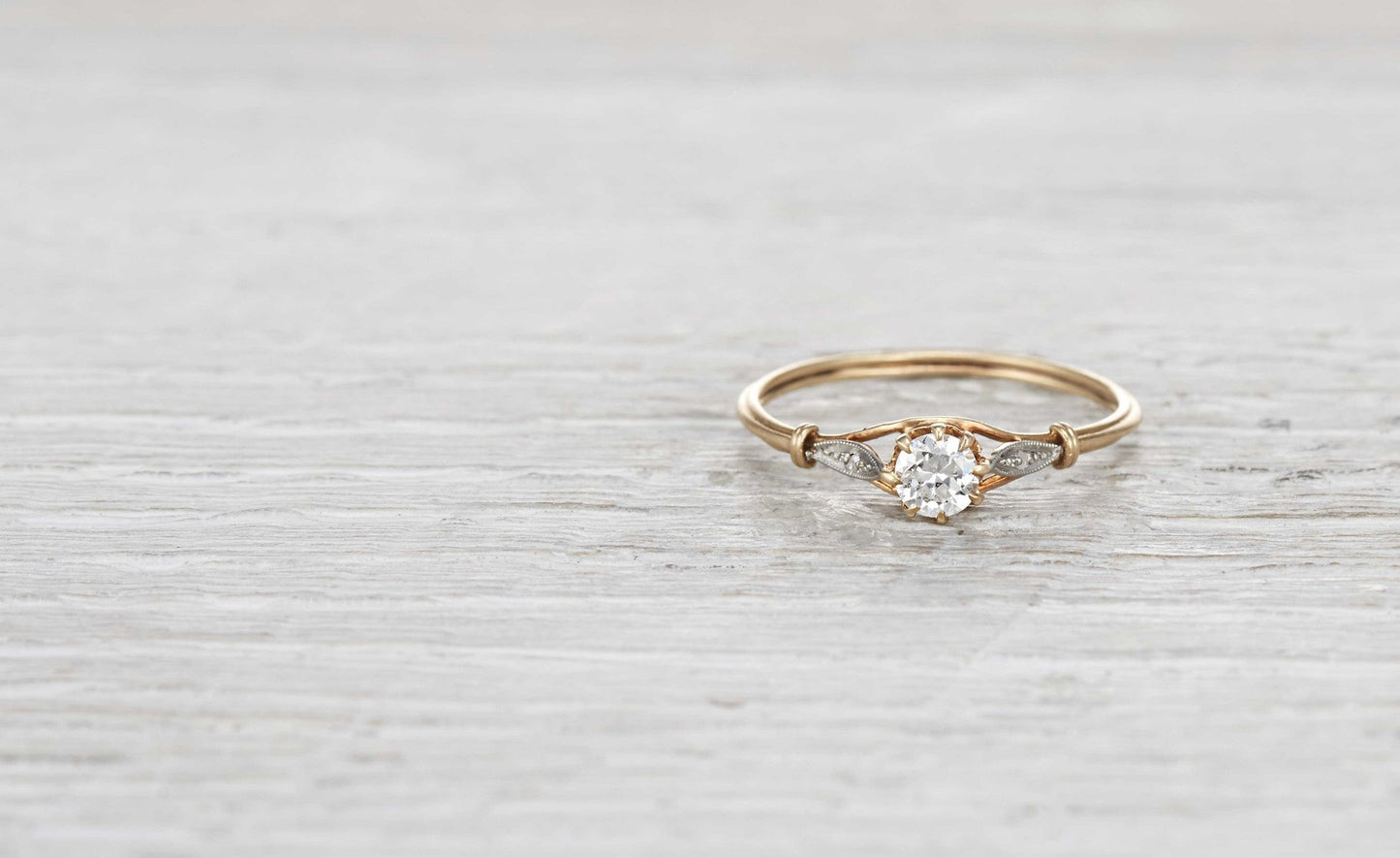 .35 Carat Edwardian Engagement Ring