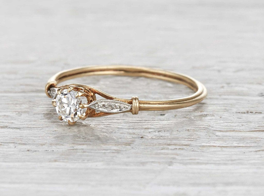 .35 Carat Edwardian Engagement Ring