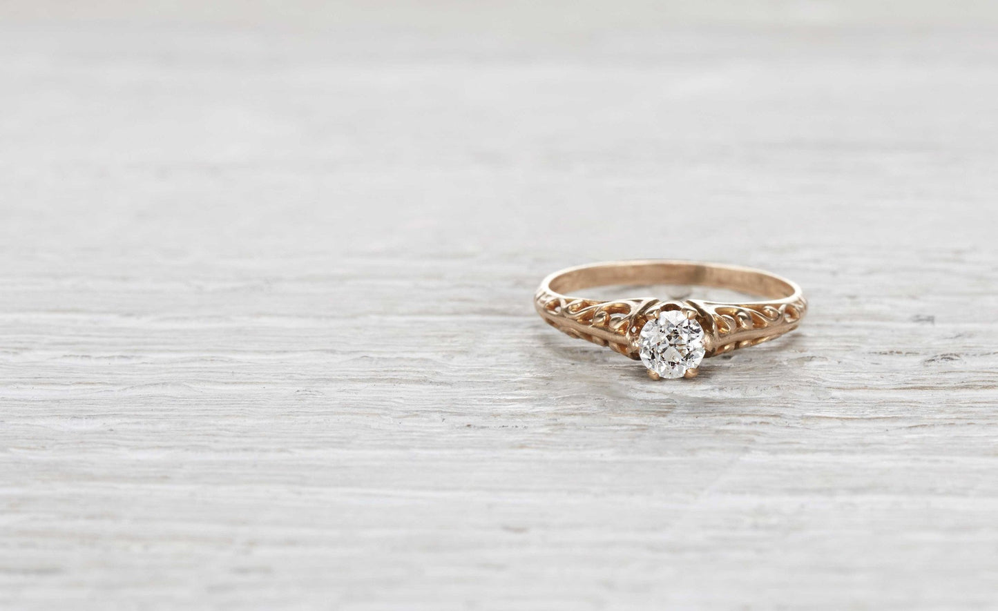 .39 Carat Victorian Engagement Ring