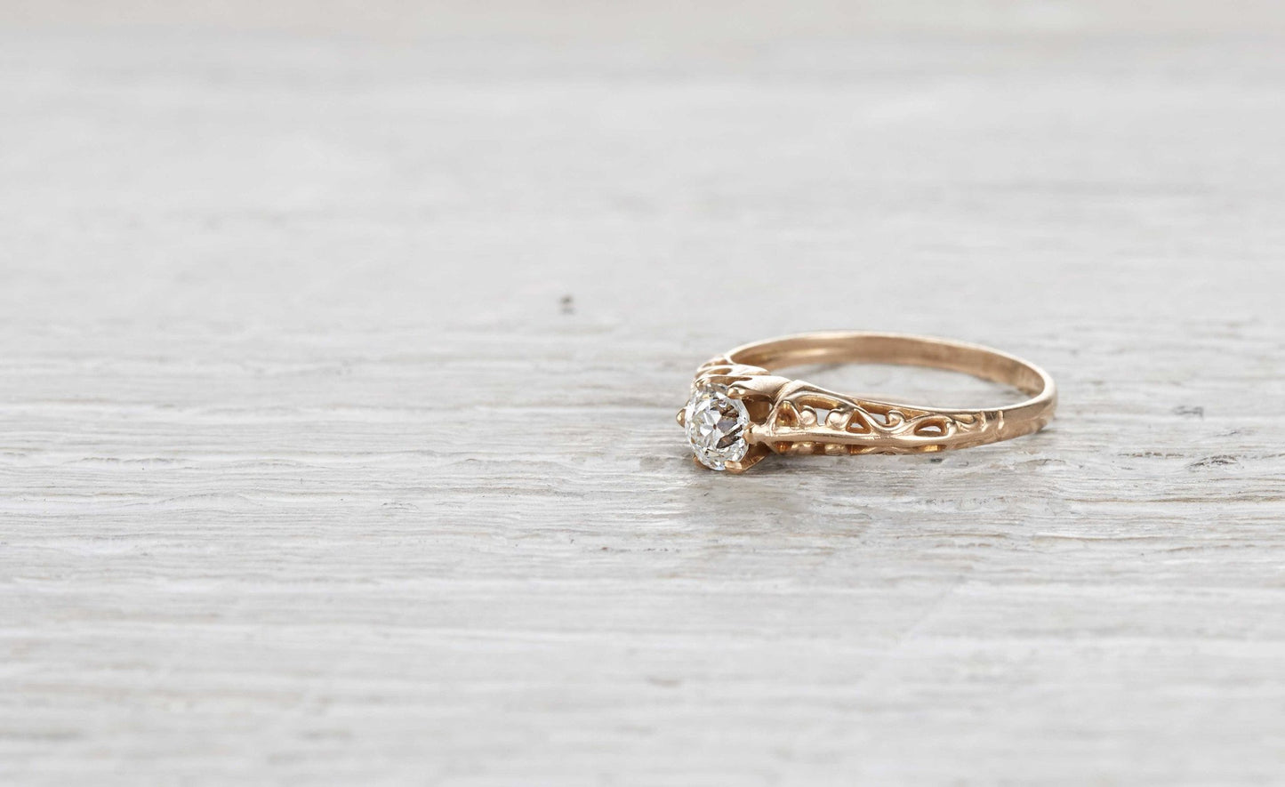 .39 Carat Victorian Engagement Ring