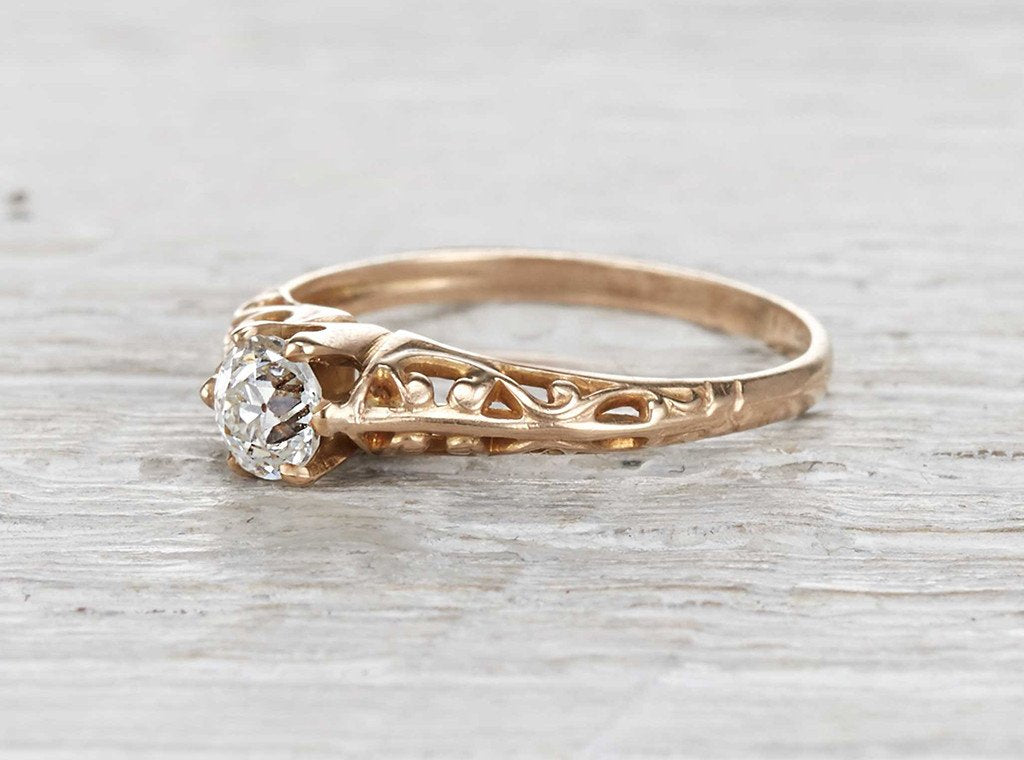 .39 Carat Victorian Engagement Ring