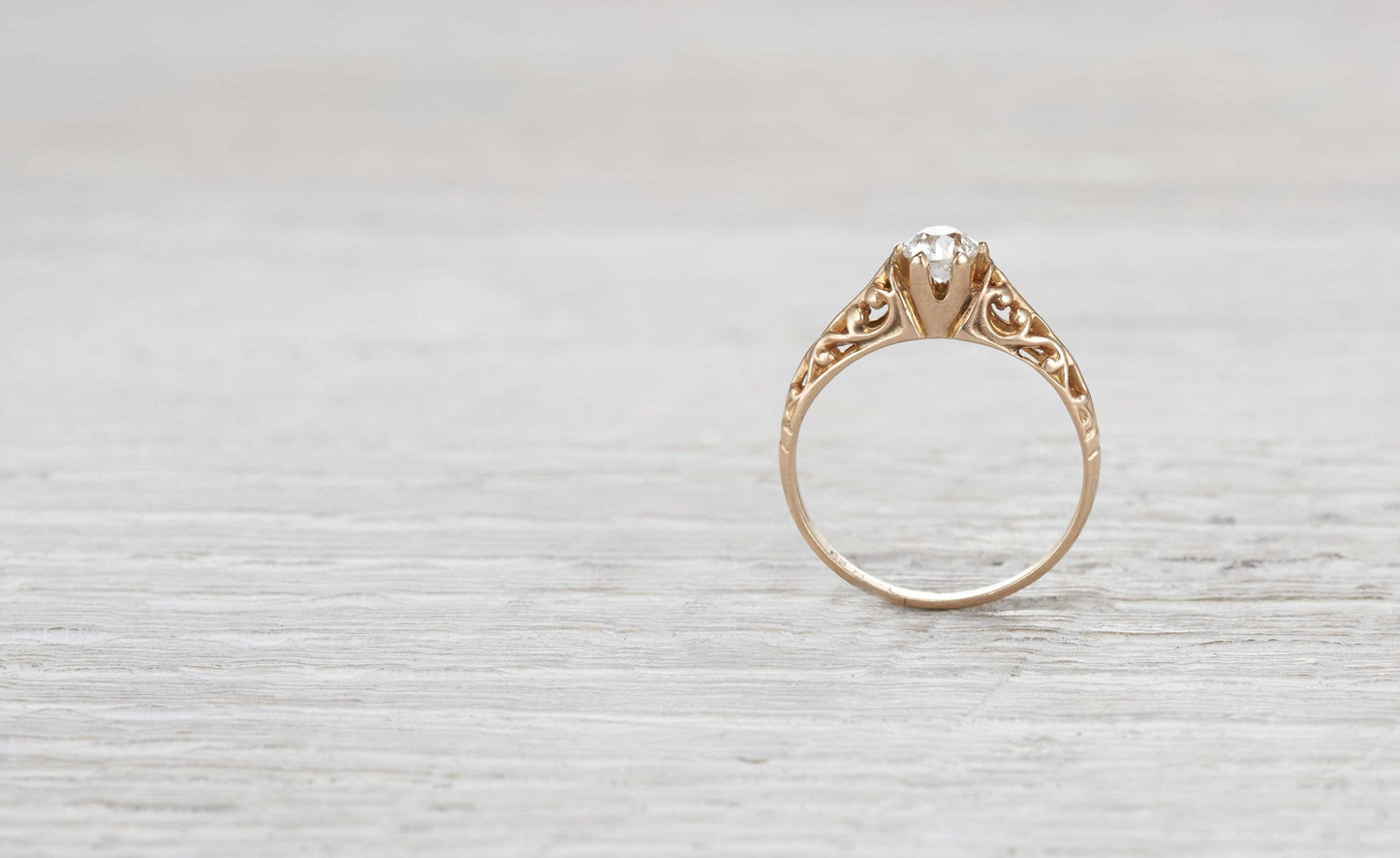 .39 Carat Victorian Engagement Ring