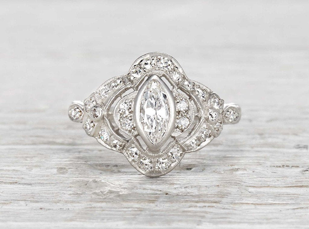 .31 Carat Edwardian Engagement Ring