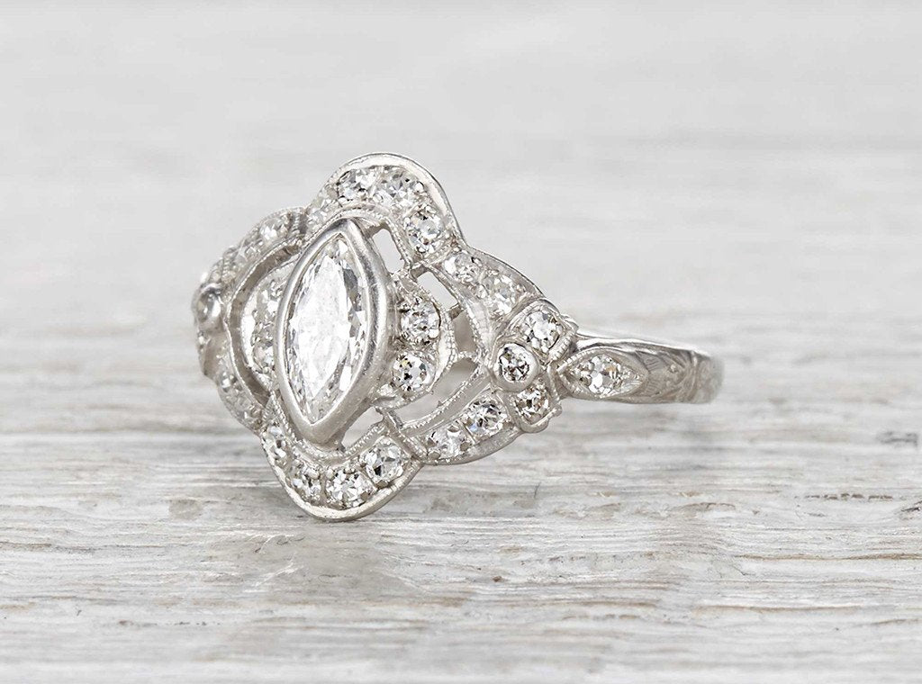 .31 Carat Edwardian Engagement Ring