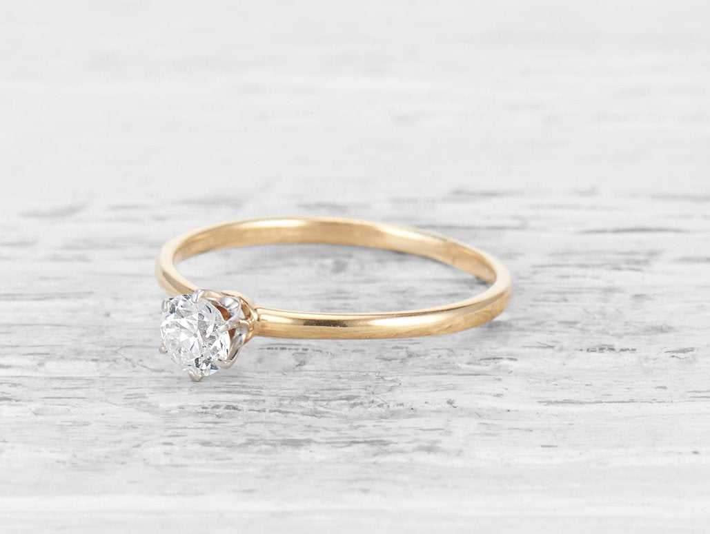.32 CARAT TIFFANY EDWARDIAN DIAMOND ENGAGEMENT RING