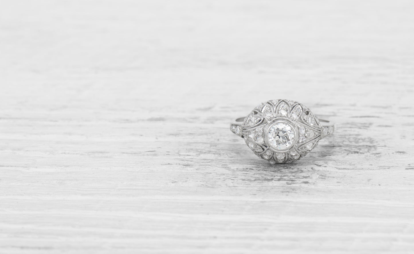.35 CARAT EDWARDIAN DIAMOND ENGAGEMENT RING