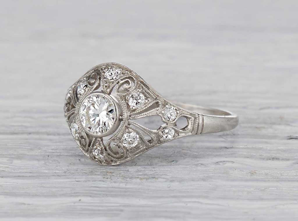 .30 Carat Edwardian Engagement Ring