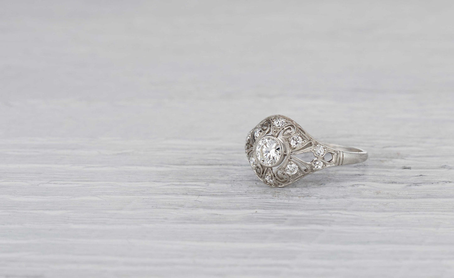 .30 Carat Edwardian Engagement Ring