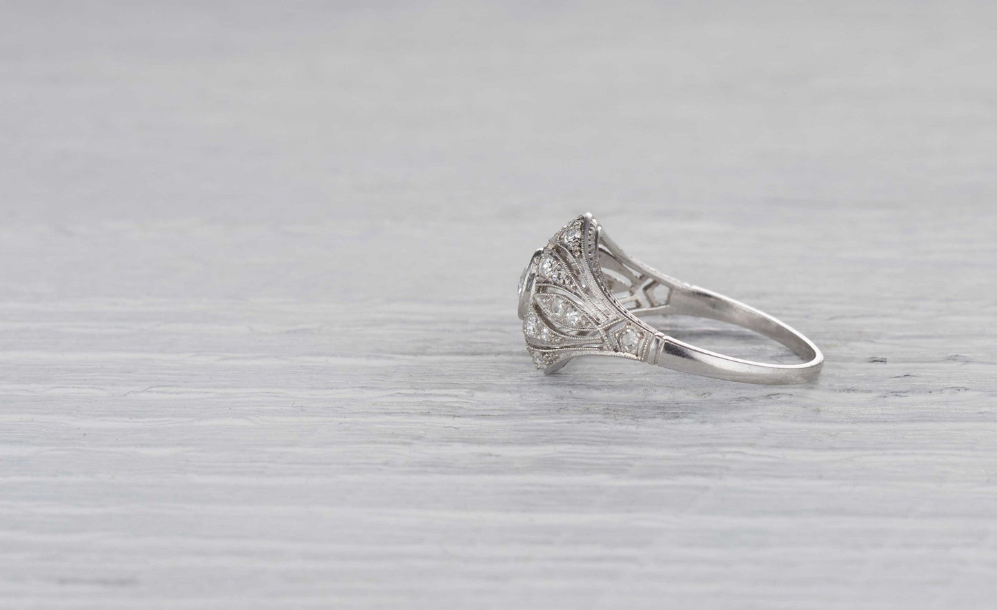 .45 Carat Early Art Deco Diamond Ring