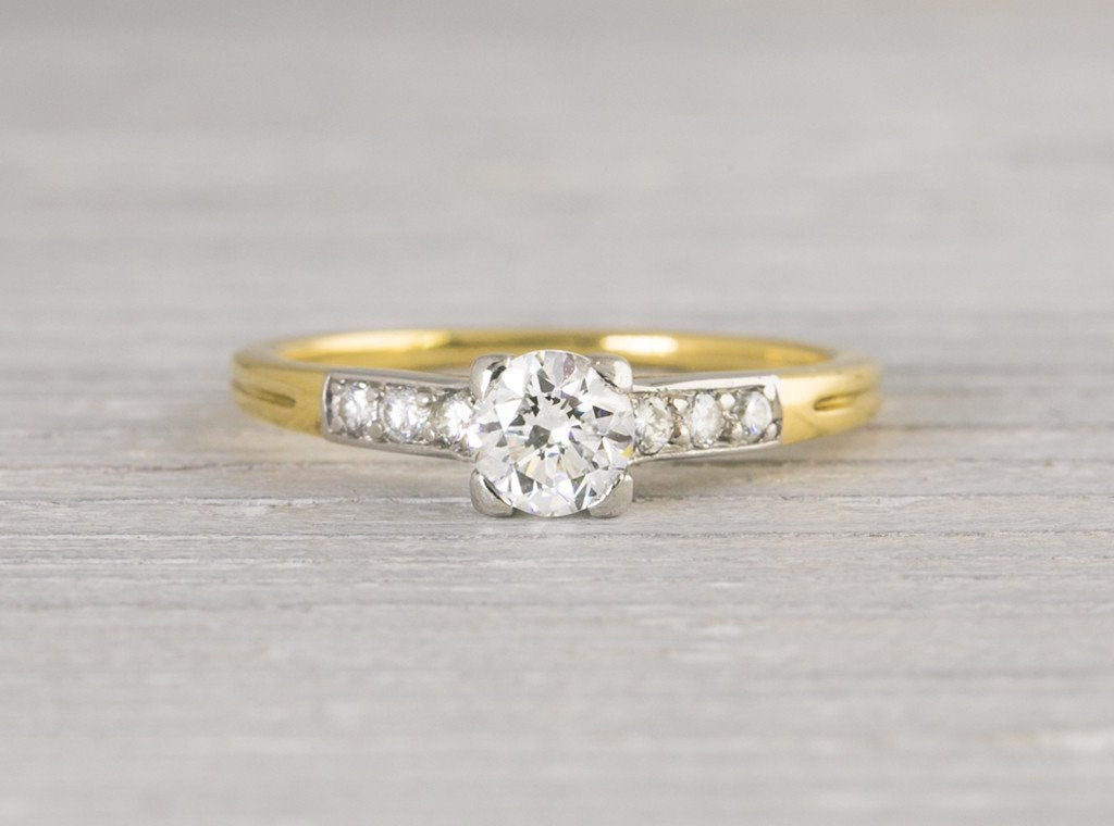 .45 Carat Vintage Tiffany & Co. Diamond Engagement Ring