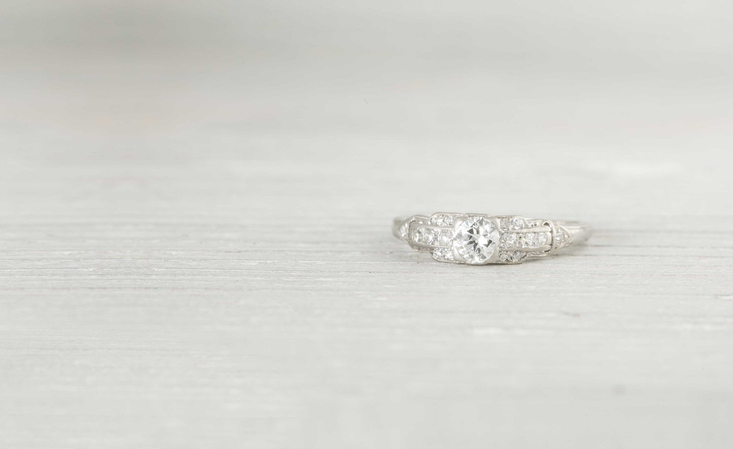 .30 Carat Vintage Art Deco Engagement Ring