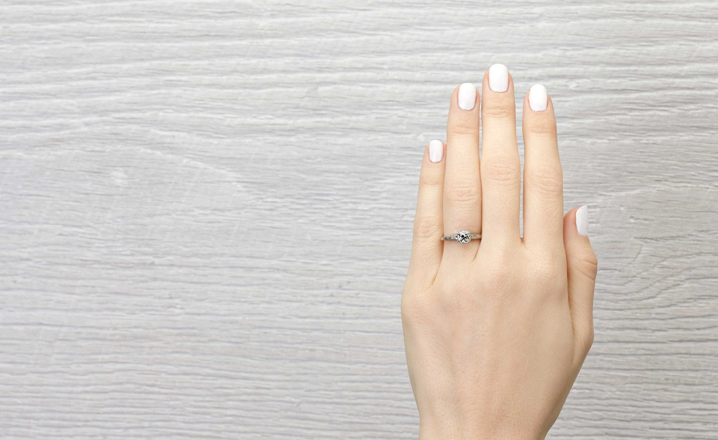 .45 Carat Art Deco Engagement Ring