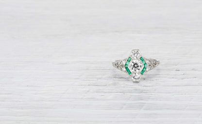 .45 Carat Art Deco Ring