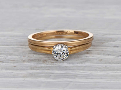.40 Carat Retro Tiffany & Co. Wedding Set