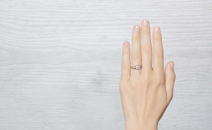 .30 Carat Victorian Diamond Cluster Ring