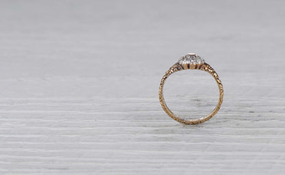 .30 Carat Victorian Diamond Cluster Ring