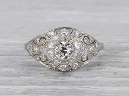 .30 Carat Edwardian Diamond Engagement Ring
