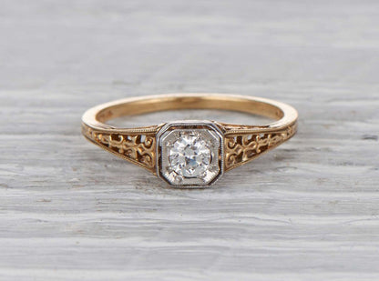 Copy of .25 Carat Tiffany & Co. Edwardian Engagement Ring
