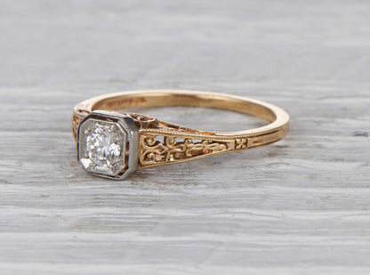 Copy of .25 Carat Tiffany & Co. Edwardian Engagement Ring