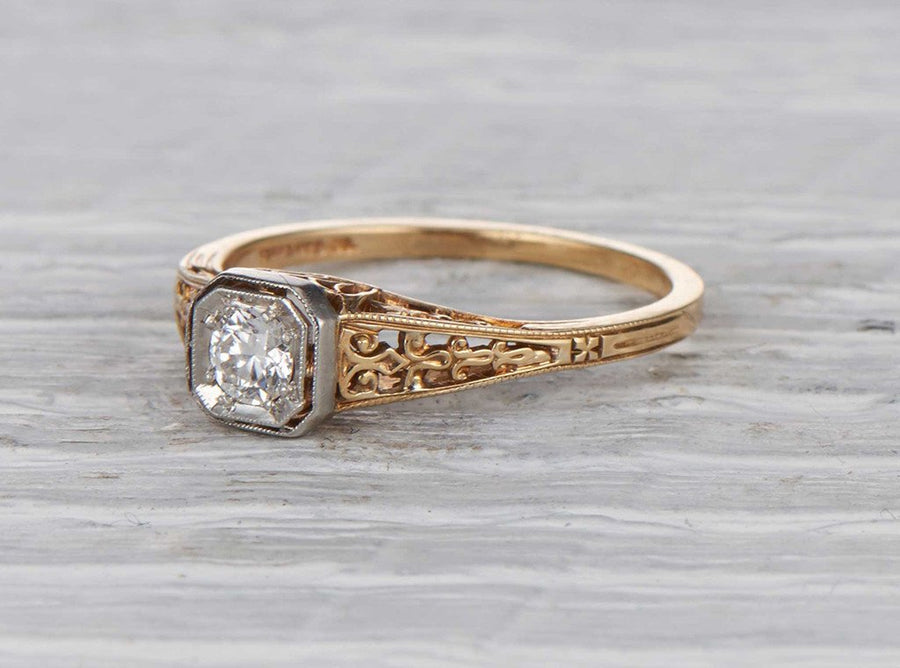 .25 Carat Tiffany & Co. Edwardian Engagement Ring