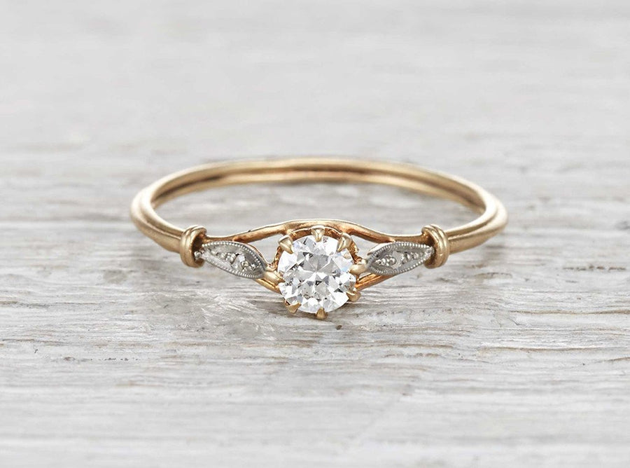 .35 Carat Edwardian Engagement Ring