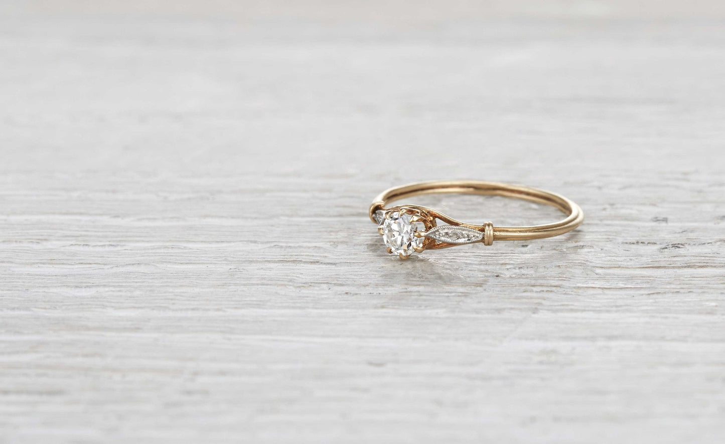 .35 Carat Edwardian Engagement Ring