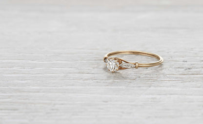 .35 Carat Edwardian Engagement Ring