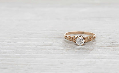 .39 Carat Victorian Engagement Ring
