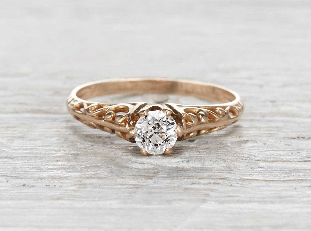 .39 Carat Victorian Engagement Ring