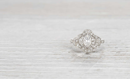 .31 Carat Edwardian Engagement Ring