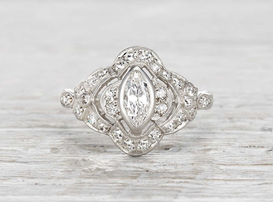 .31 Carat Edwardian Engagement Ring