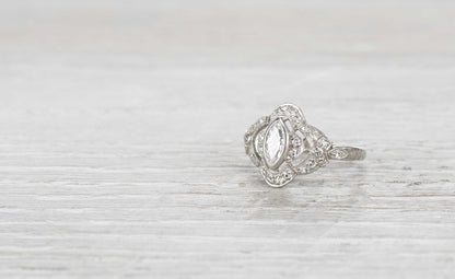 .31 Carat Edwardian Engagement Ring
