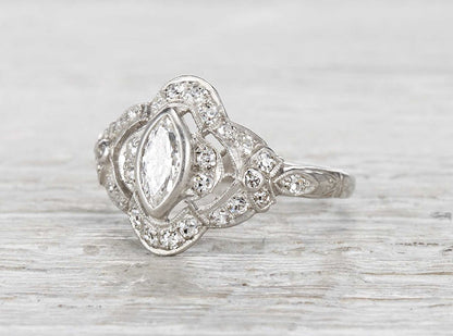 .31 Carat Edwardian Engagement Ring