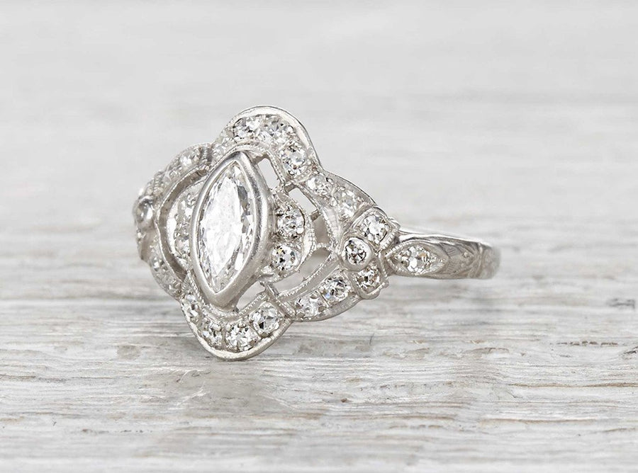 .31 Carat Edwardian Engagement Ring
