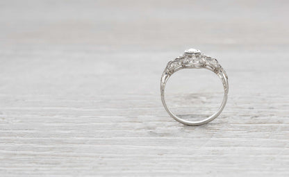 .31 Carat Edwardian Engagement Ring