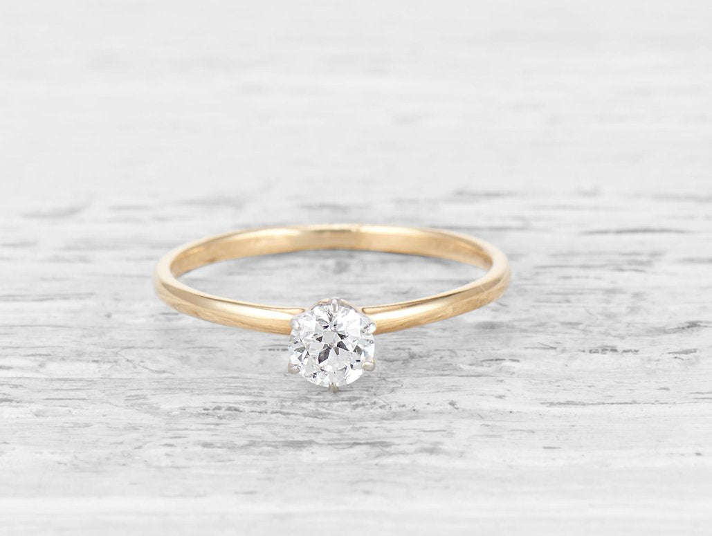 .32 CARAT TIFFANY EDWARDIAN DIAMOND ENGAGEMENT RING