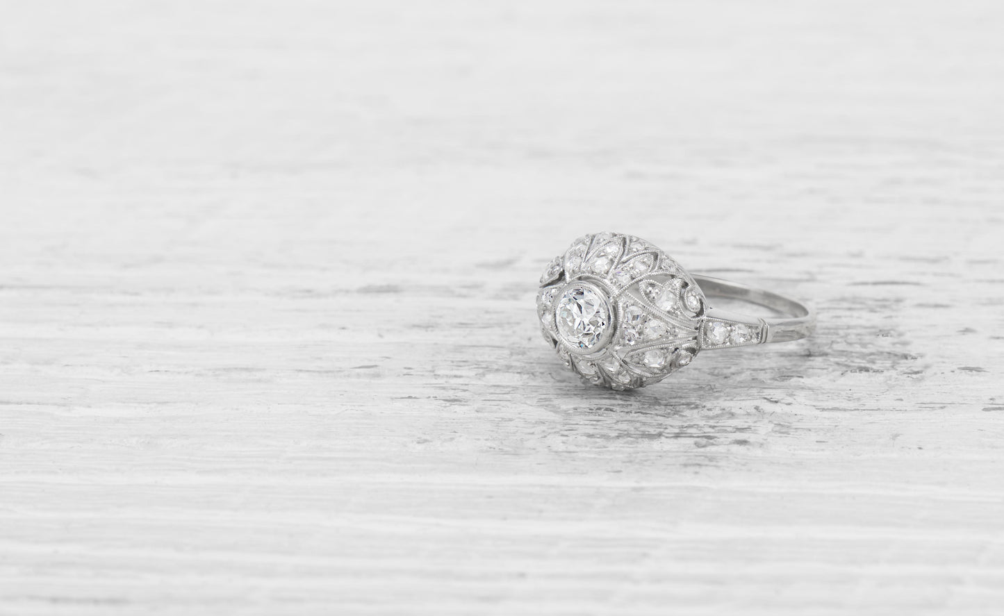 .35 CARAT EDWARDIAN DIAMOND ENGAGEMENT RING