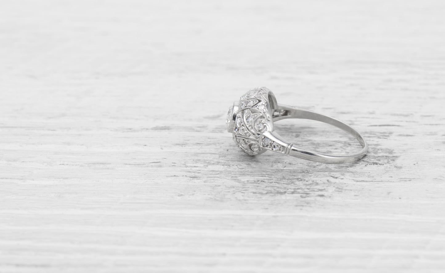 .35 CARAT EDWARDIAN DIAMOND ENGAGEMENT RING