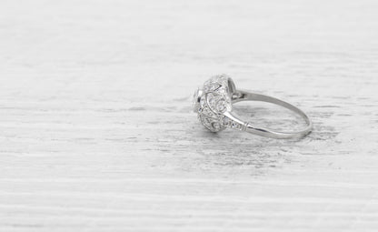 .35 CARAT EDWARDIAN DIAMOND ENGAGEMENT RING