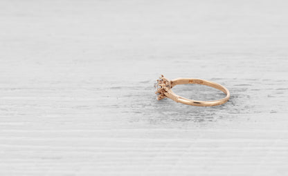 .30 CARAT VICTORIAN DIAMOND CLUSTER RING
