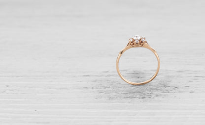 .30 CARAT VICTORIAN DIAMOND CLUSTER RING