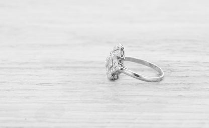 .20 CARAT ART DECO DIAMOND ENGAGEMENT RING