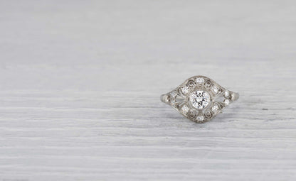 .30 Carat Edwardian Engagement Ring