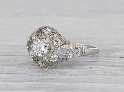.30 Carat Edwardian Engagement Ring