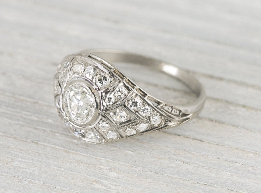 .40 Carat Antique Vintage Engagement Ring