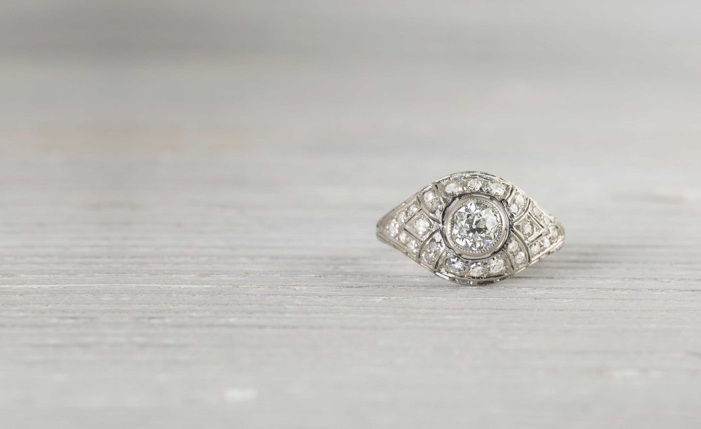 .40 Carat Antique Vintage Engagement Ring