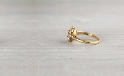 .20 Carat Antique Victorian Gold & Pearl Engagement Ring