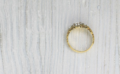 .38 Carat Antique Victorian Gold Diamond Engagement Ring